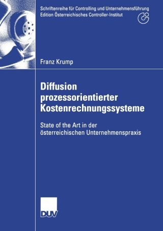 Cover image: Diffusion prozessorientierter Kostenrechnungssysteme 9783824407064