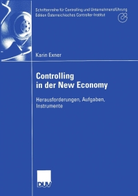 Omslagafbeelding: Controlling in der New Economy 9783824407071