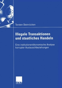 Immagine di copertina: Illegale Transaktionen und staatliches Handeln 9783824407194