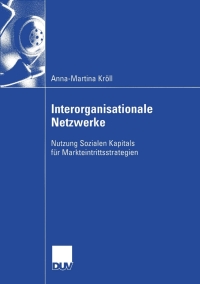 Cover image: Interorganisationale Netzwerke 9783824407255