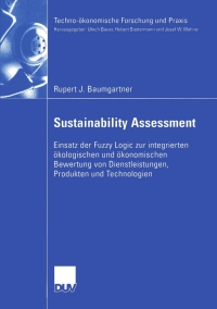 Titelbild: Sustainability Assessment 9783824407453