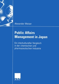 Cover image: Public Affairs Management in Japan 9783824407613