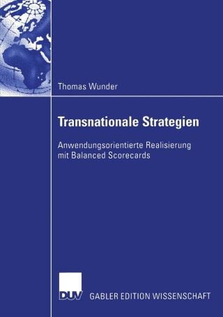 Imagen de portada: Transnationale Strategien 9783824407750