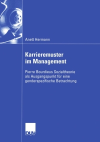 Cover image: Karrieremuster im Management 9783824407842