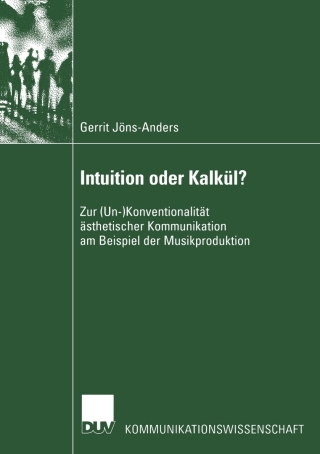 Immagine di copertina: Intuition oder Kalkül? 9783824445257
