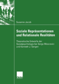 Cover image: Soziale Repräsentationen und Relationale Realitäten 9783824445455