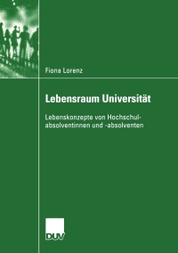 Omslagafbeelding: Lebensraum Universität 9783824445646