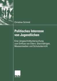 Cover image: Politisches Interesse von Jugendlichen 9783824445745