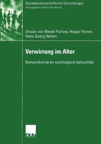 Cover image: Verwirrung im Alter 9783824445806