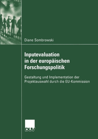 Cover image: Inputevaluation in der europäischen Forschungspolitik 9783824446094