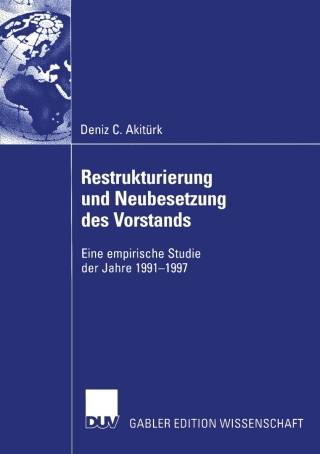Cover image: Restrukturierung und Neubesetzung des Vorstands 9783824477340