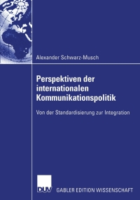 Cover image: Perspektiven der internationalen Kommunikationspolitik 9783824477364