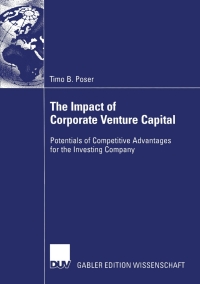 Cover image: The Impact of Corporate Venture Capital 9783824477760