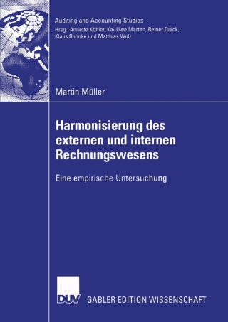 Cover image: Harmonisierung des internen und externen Rechnungswesens 9783824477845