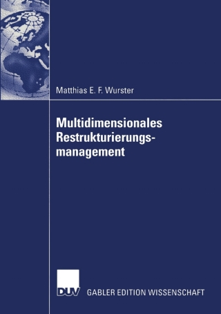 Imagen de portada: Multidimensionales Restrukturierungsmanagement 9783824478088