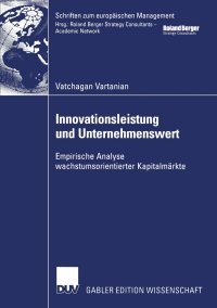 Imagen de portada: Innovationsleistung und Unternehmenswert 9783824478101