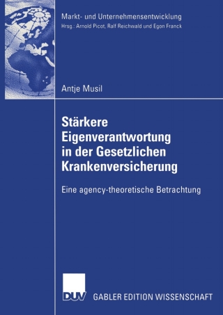 Imagen de portada: Stärkere Eigenverantwortung in der Gesetzlichen Krankenversicherung 9783824478262