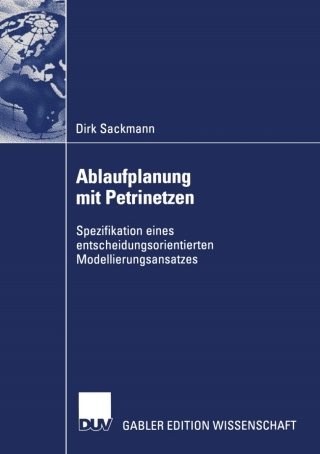 Cover image: Ablaufplanung mit Petrinetzen 9783824478439