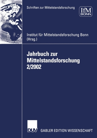 صورة الغلاف: Jahrbuch zur Mittelstandsforschung 2/2002 1st edition 9783824478682