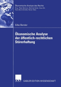 Titelbild: Ökonomische Analyse der öffentlich-rechtlichen Störerhaftung 9783824478866