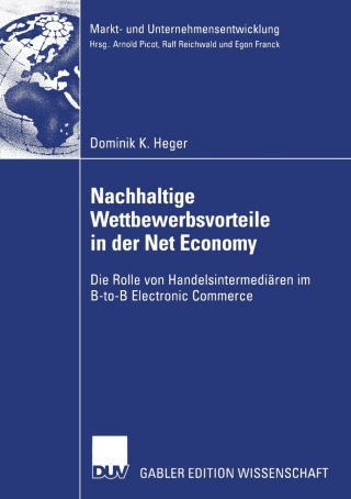 Cover image: Nachhaltige Wettbewerbsvorteile in der Net Economy 9783824478989