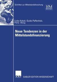 صورة الغلاف: Neue Tendenzen in der Mittelstandsfinanzierung 9783824479047