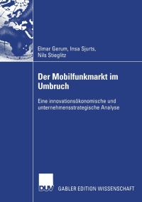 Cover image: Der Mobilfunkmarkt im Umbruch 9783824479429