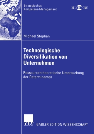 Imagen de portada: Technologische Diversifikation von Unternehmen 9783824479498