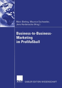 Cover image: Business-to-Business-Marketing im Profifußball 1st edition 9783824479795