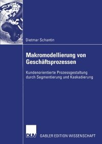 Titelbild: Makromodellierung von Geschäftsprozessen 9783824479887