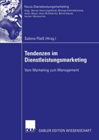 Imagen de portada: Tendenzen im Dienstleistungsmarketing 1st edition 9783824479993