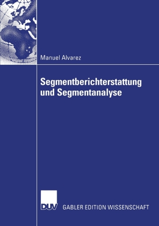 Imagen de portada: Segmentberichterstattung und Segmentanalyse 9783824480432