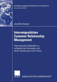 Cover image: Internetgestütztes Customer Relationship Management 9783824480562