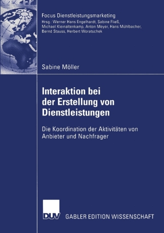 Imagen de portada: Interaktion bei der Erstellung von Dienstleistungen 9783824480838