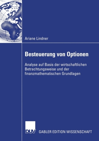 Imagen de portada: Besteuerung von Optionen 9783824480982