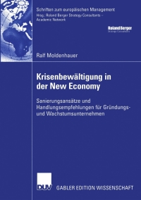 Cover image: Krisenbewältigung in der New Economy 9783824481057