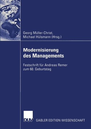 Omslagafbeelding: Modernisierung des Managements 1st edition 9783824481149