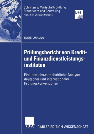 Omslagafbeelding: Prüfungsbericht von Kredit— und Finanzdienstleistungsinstituten 9783824481156