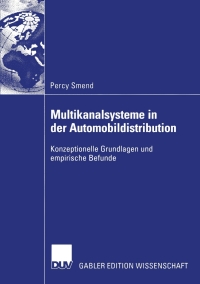 Cover image: Multikanalsysteme in der Automobildistribution 9783824481279