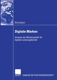 Cover image: Digitale Marken 9783824481422