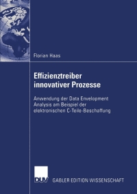 Cover image: Effizienztreiber innovativer Prozesse 9783824481682