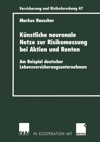 Cover image: Künstliche neuronale Netze zur Risikomessung bei Aktien und Renten 9783824482276