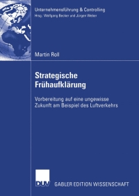 Cover image: Strategische Frühaufklärung 9783824482542