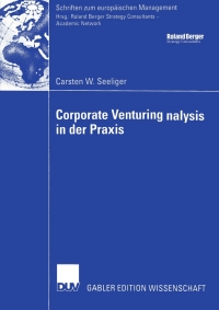 Cover image: Corporate Venturing in der Praxis 9783824482566