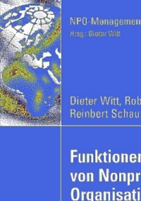 Cover image: Funktionen und Leistungen von Nonprofit-Organisationen 1st edition 9783824482689