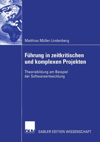 Imagen de portada: Führung in zeitkritischen und komplexen Projekten 9783824482948