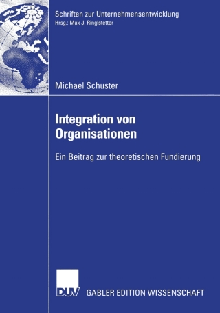 Imagen de portada: Integration von Organisationen 9783824483556