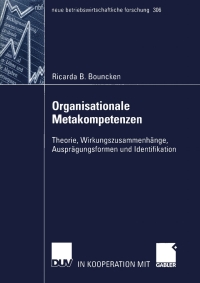 Cover image: Organisationale Metakompetenzen 9783824491001