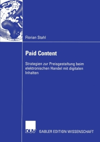 Omslagafbeelding: Paid Content 9783835000452