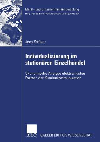 Cover image: Individualisierung im stationären Einzelhandel 9783835001152